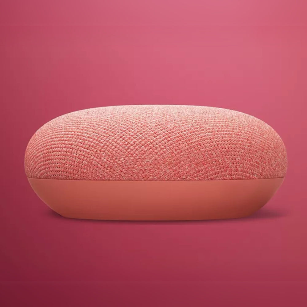 Google Nest Mini 2nd Gen Smart Speaker - Coral