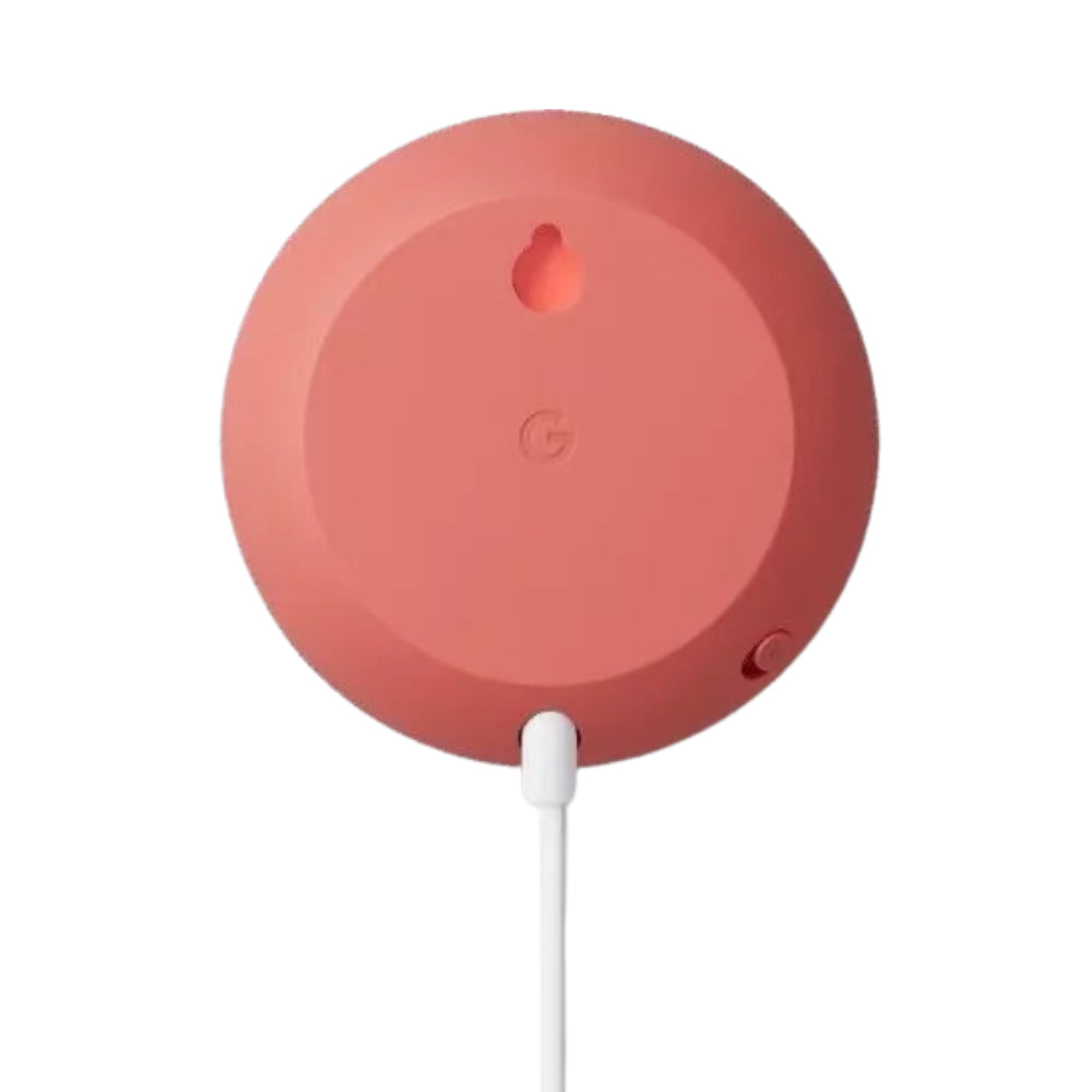 Google Nest Mini 2nd Gen Smart Speaker - Coral