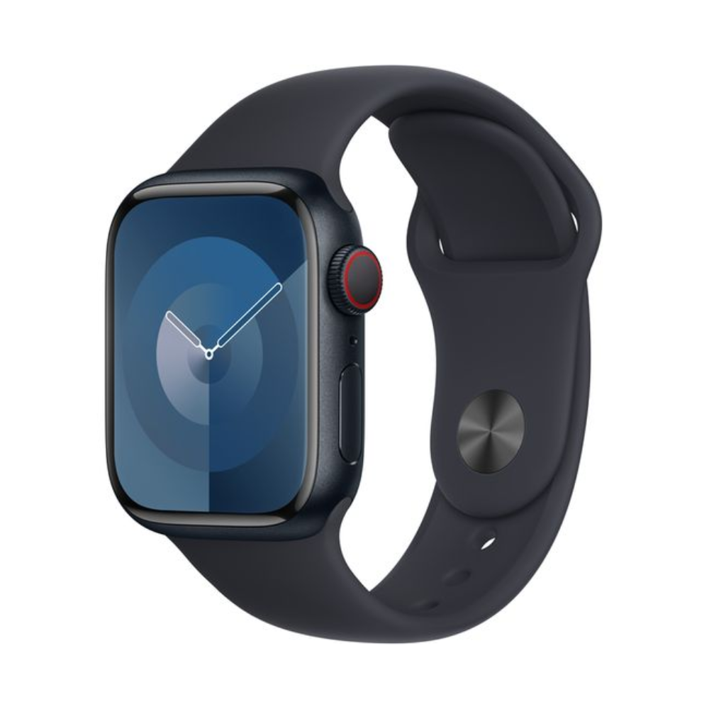 Apple Watch Series 9 GPS Cell 41mm Midnight Alu Case/Midnight Sport Band M/L