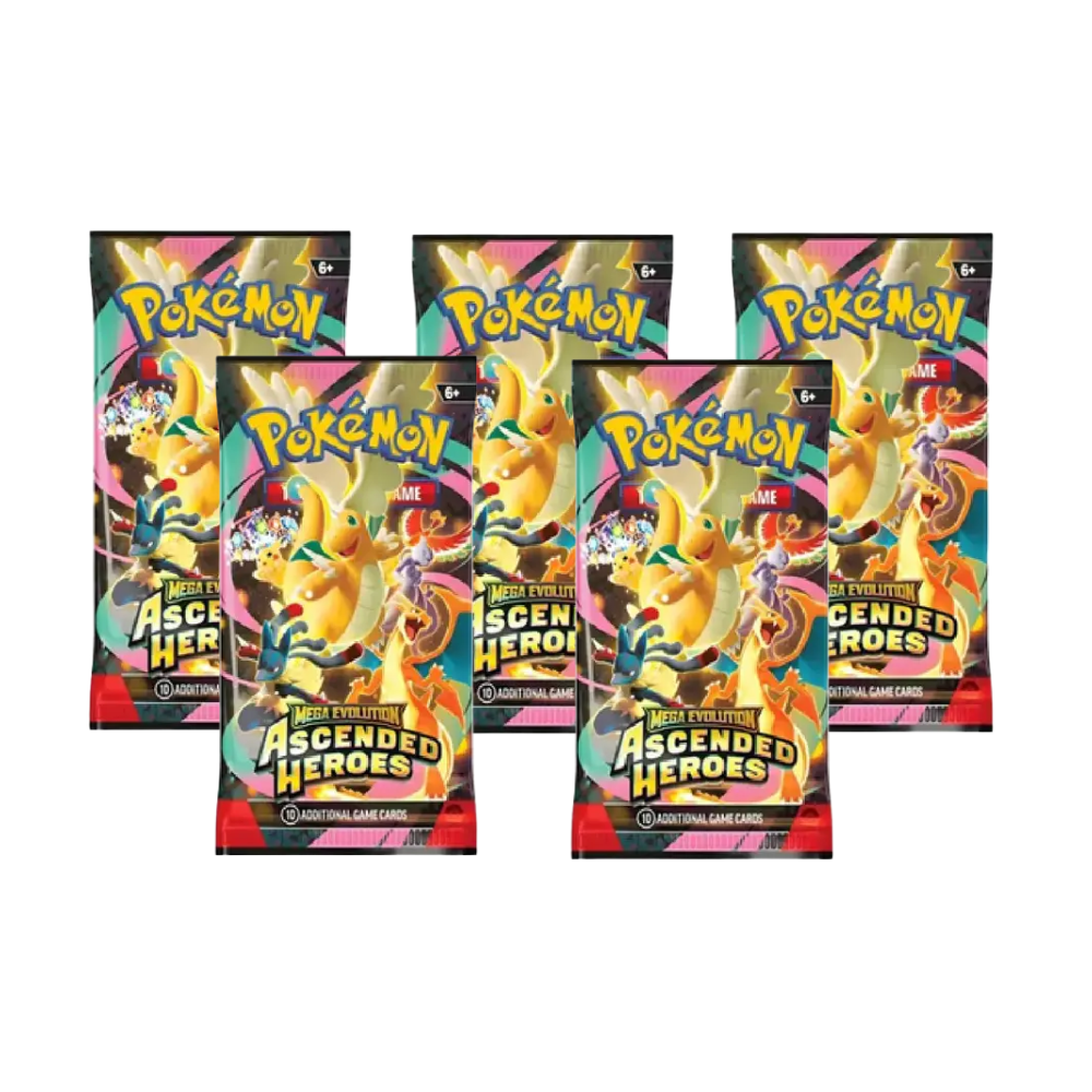 Pokemon Mega Evolution Ascended Heroes Elite Booster (5 Pack)