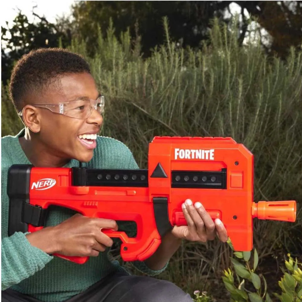 NERF Fortnite Compact SMG Motorized Dart Blaster
