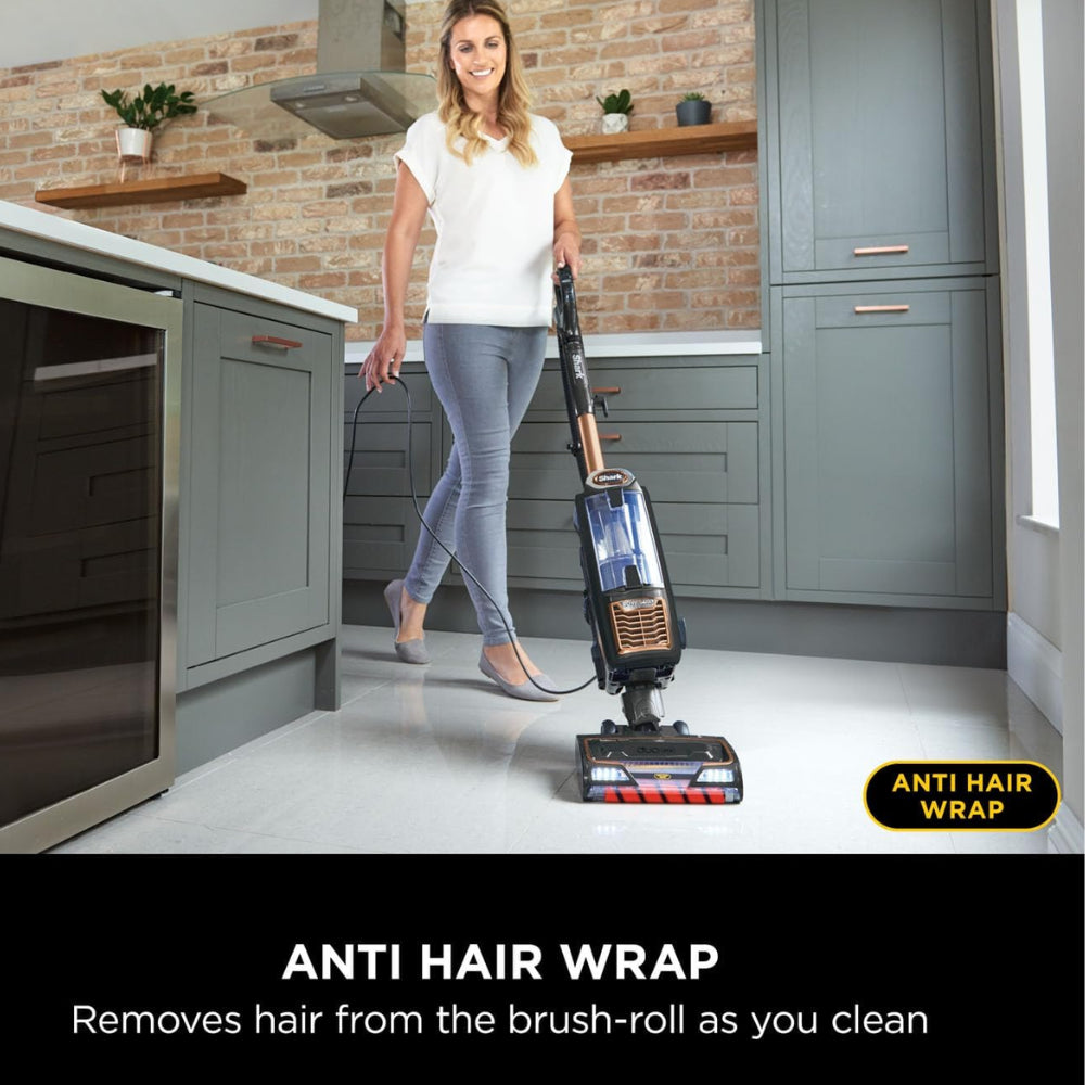Shark DuoClean Lift-Away True Pet NV702UKT Upright Bagless Vacuum Cleaner -Grey & Rose Gold