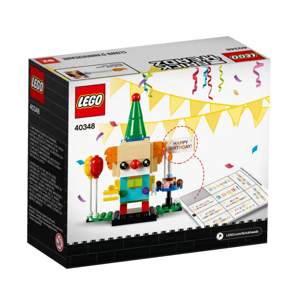 LEGO Brickheadz Birthday Clown V29 40348