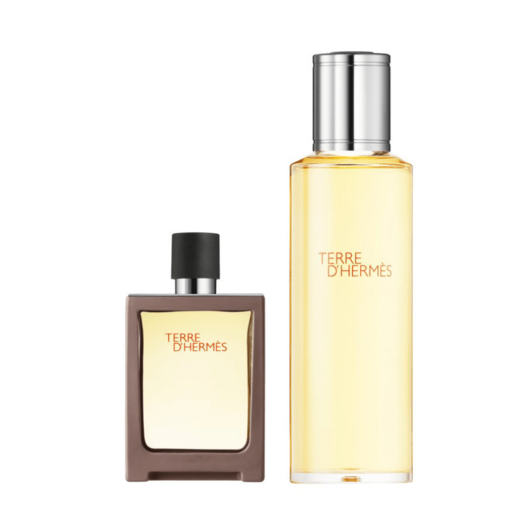 Hermes Terre D'Hermes Eau de Toilette Men's Gift Set Spray (30ml) with 125ml Refill