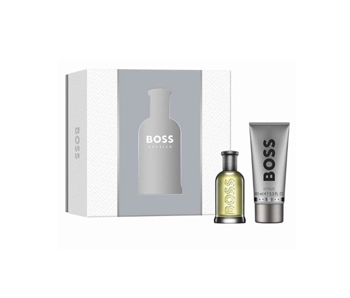 Hugo Boss Bottled Eau de Toilette Men's Aftershave Gift Set Spray (50ml) with Shower Gel