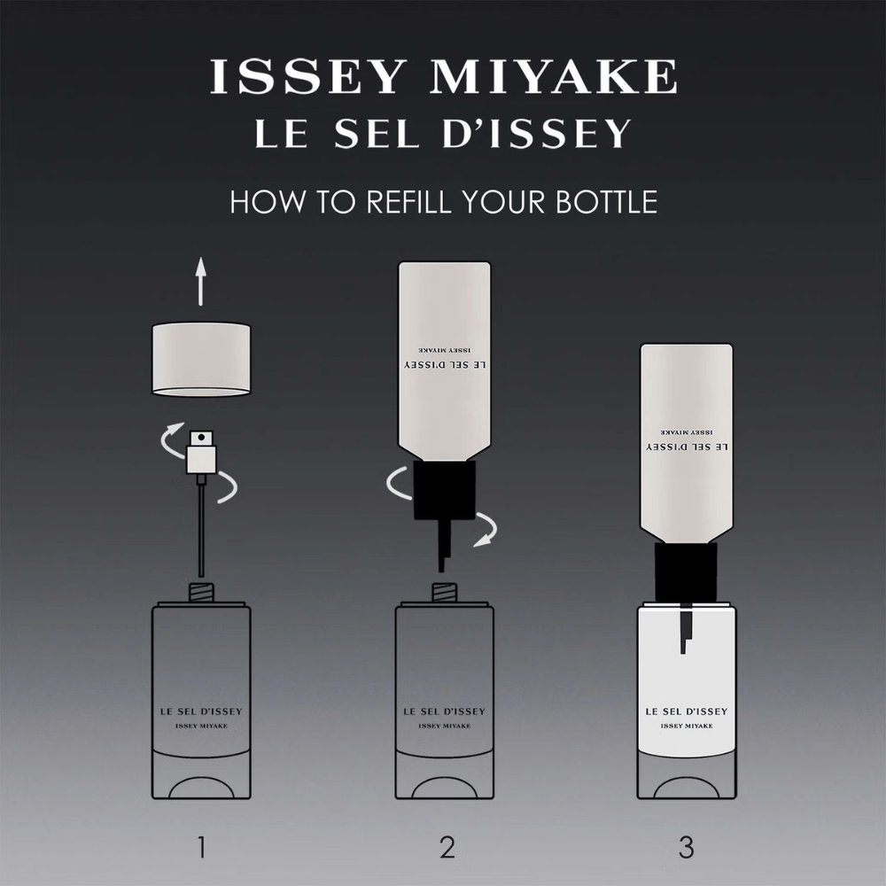 Issey Miyake Le Sel D'Issey Eau de Toilette Men's Aftershave Spray (50ml, 100ml, Refill)