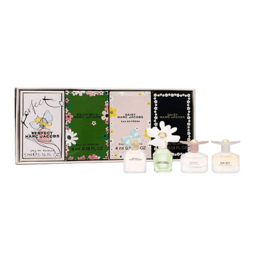 Marc Jacobs Miniatures Women's Perfume Gift Set x4