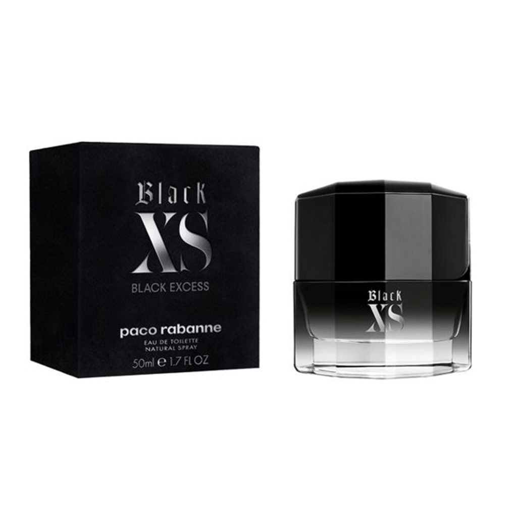 Paco Rabanne Black XS Eau de Toilette Men's Aftershave Spray (50ml, 100ml)