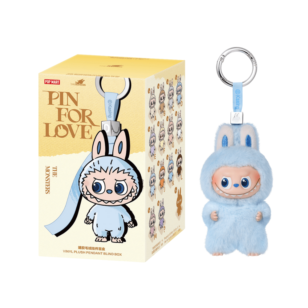 Labubu THE MONSTERS Pin For Love A-M Series - Vinyl Plush Pendant Blind Box