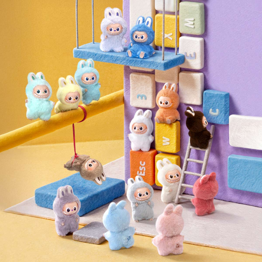 Labubu THE MONSTERS Pin For Love A-M Series - Vinyl Plush Pendant Blind Box