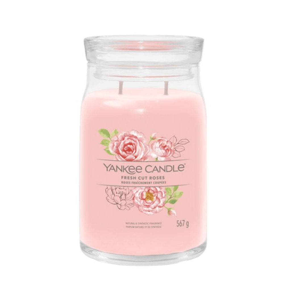 Yankee Candle Fresh Cut Roses Signature Large Jar Candle