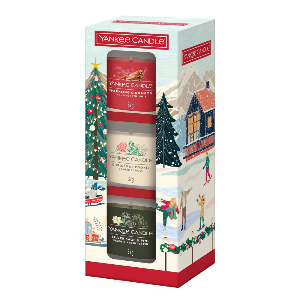 Yankee Candle Mini Filled Votive Christmas Classic Gift Set (3 x 37g)