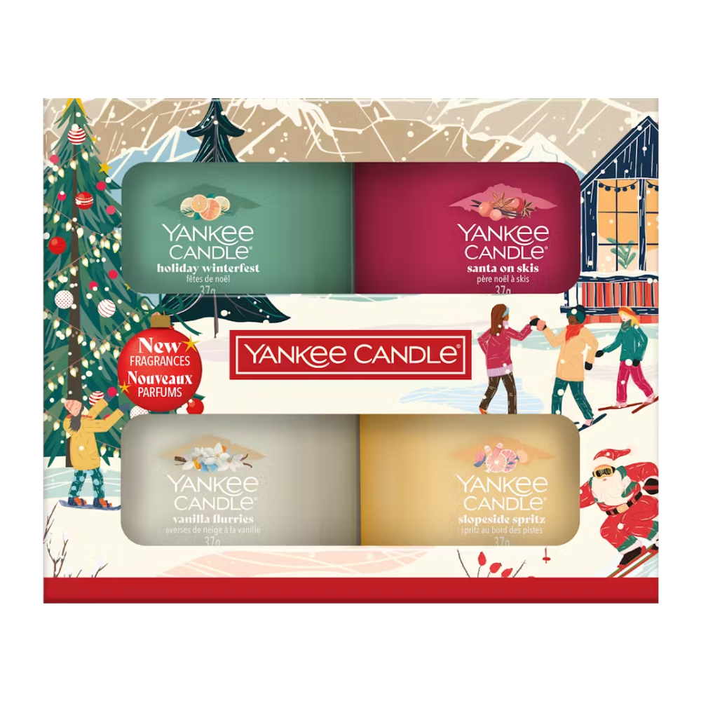 Yankee Candle Mini Filled Votive Gift Set AW25 (4 x 37g)