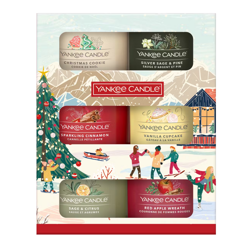 Yankee Candle Mini Filled Votive Gift Set AW25 (6 x 37g)