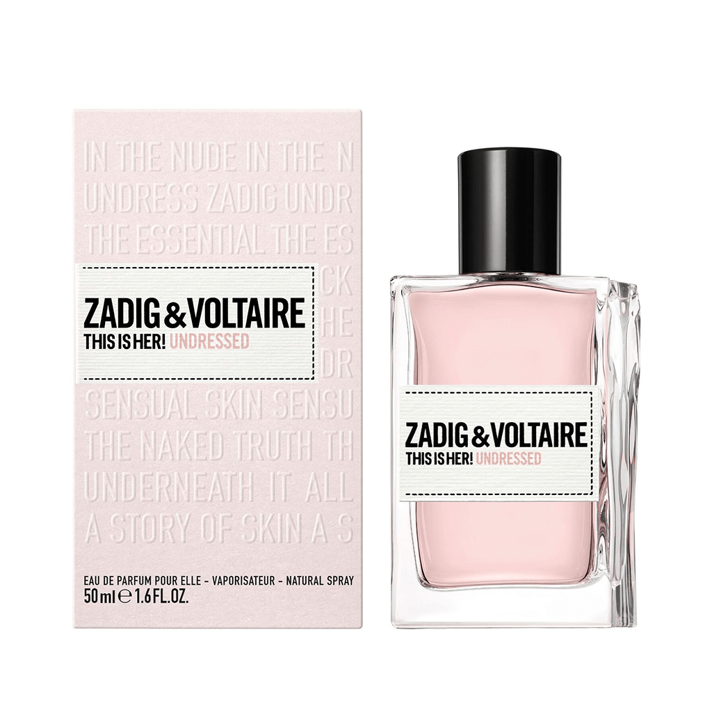 Zadig & Voltaire This Is Her! Undressed Eau de Parfum Women's Perfume Spray (50ml, 100ml)