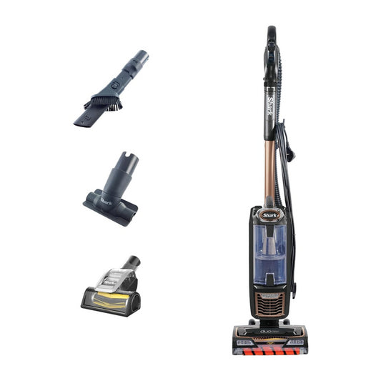 Shark DuoClean Lift-Away True Pet NV702UKT Upright Bagless Vacuum Cleaner -Grey & Rose Gold