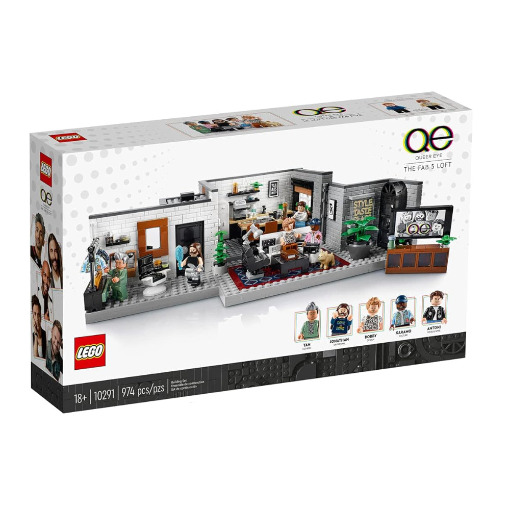 LEGO Icons Queer Eye The Fab 5 Loft 10291