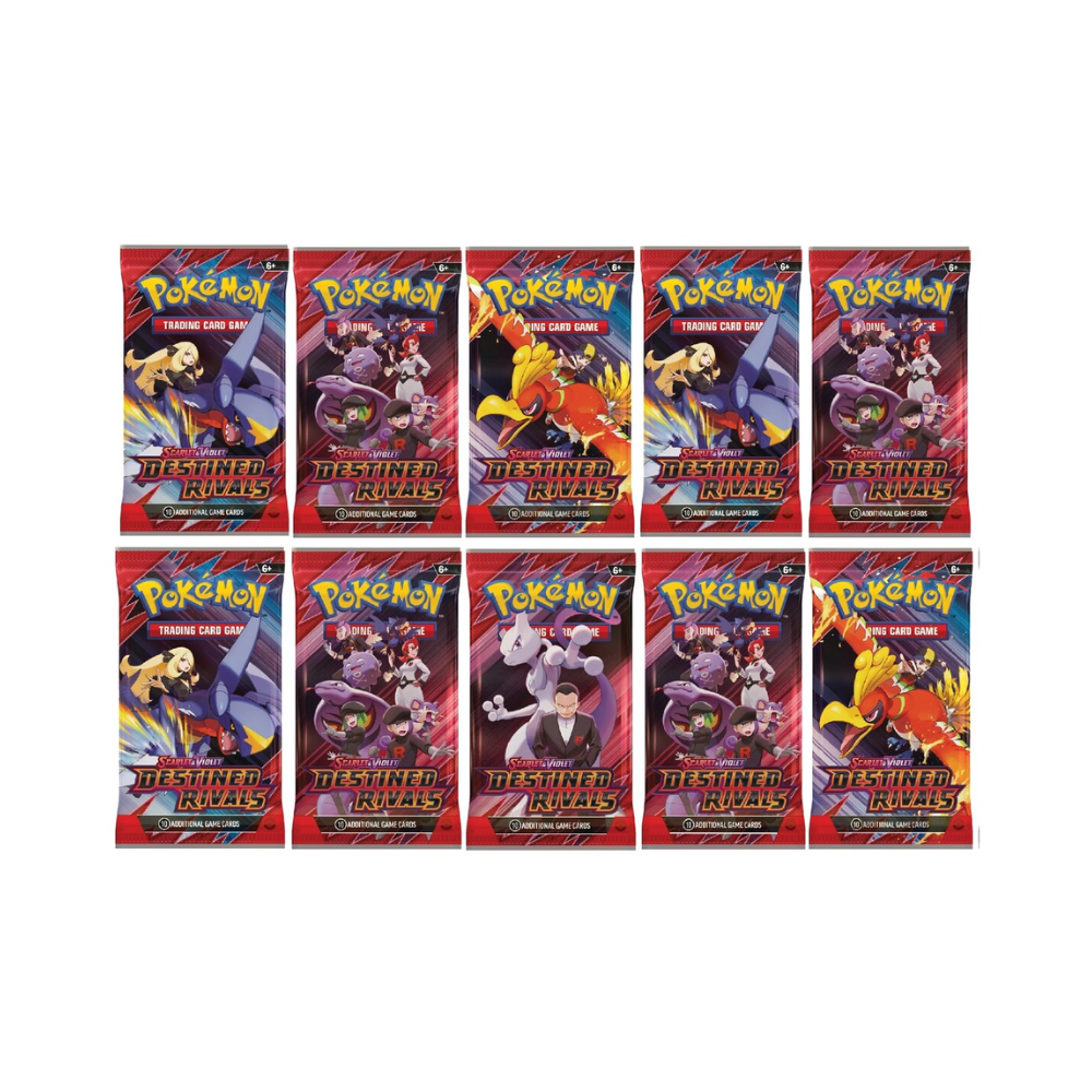 Pokemon Scarlet & Violet Destined Rivals Booster Pack (10 Packs)