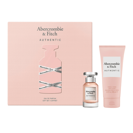 Abercrombie & Fitch Authentic Woman Women's Perfume Gift Set (50ml EDP + 200ml Body Lotion)
