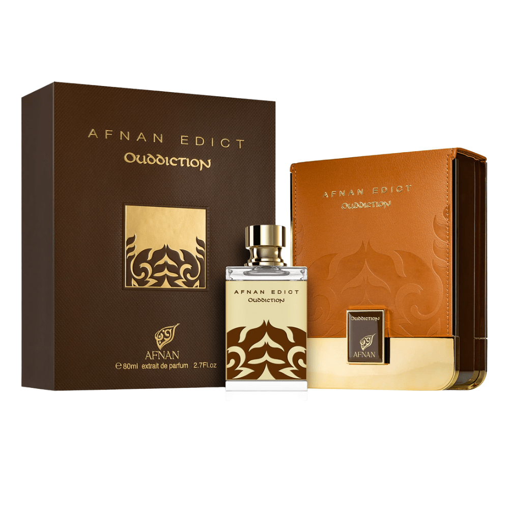 Afnan Edict Ouddiction Eau de Parfum Unisex Fragrance Spray (80ml)