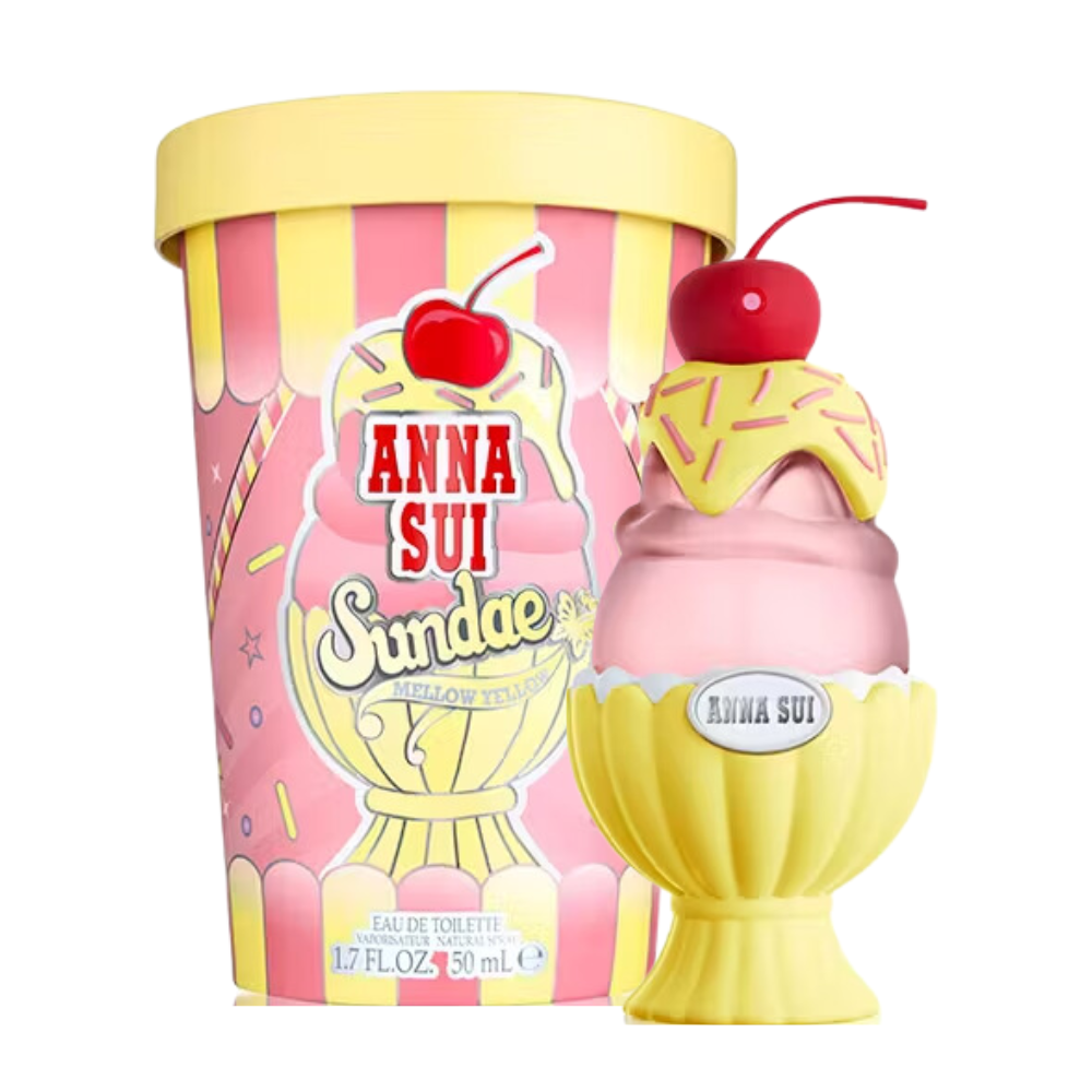 Anna Sui Sundae Mellow Yellow Eau De Toilette Women's Perfume Spray (50ml)
