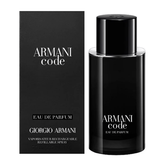 Armani Code Pour Homme Eau De Parfum Men's Aftershave Refillable Spray (50ml, 75ml)