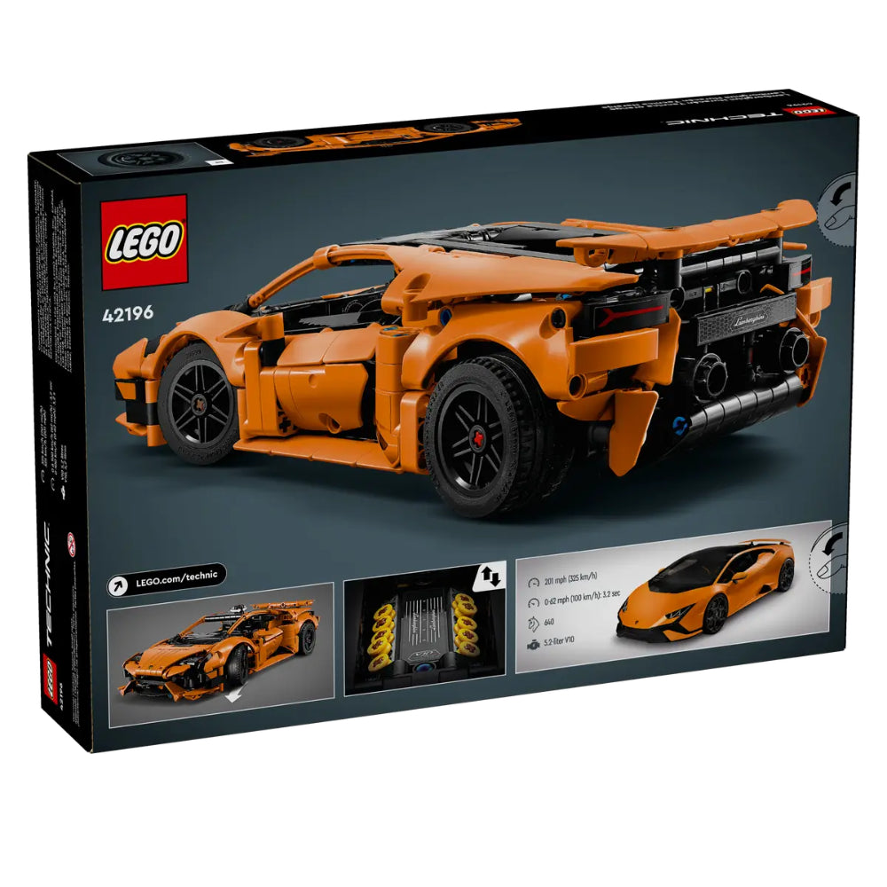 LEGO Technic Lamborghini Huracan Tecnica Orange 42196