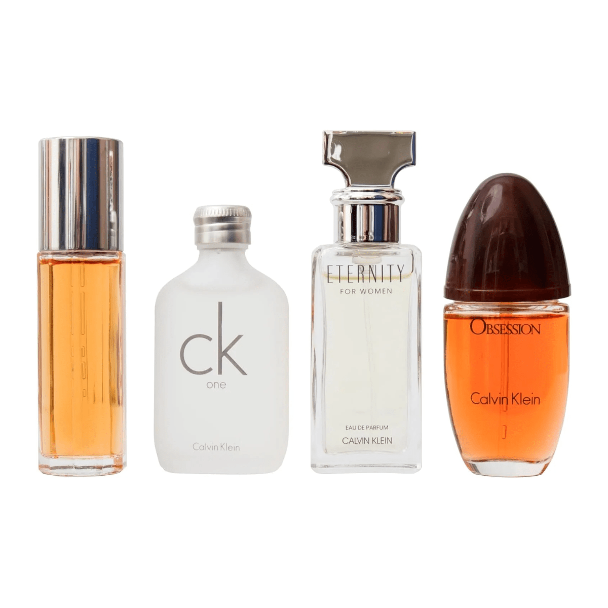 Calvin Klein Collection Women's Perfume Gift Set 4 x 15ml (Eternity EDP + Obsession EDP + CK One EDT + Escape EDP)