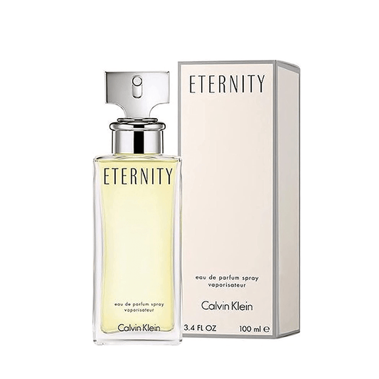 Calvin Klein Eternity Eau de Parfum Women's Perfume Spray (10ml, 30ml, 50ml, 100ml)