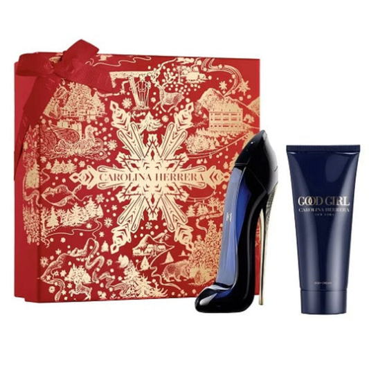 Carolina Herrera Good Girl Eau de Parfum Women's Gift Set Spray (50ml) with 100ml Body Lotion