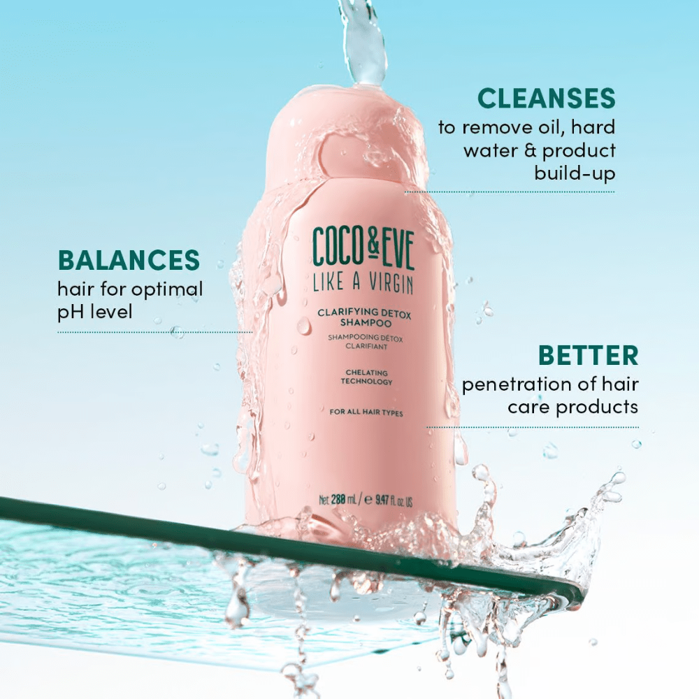 Coco & Eve Like A Virgin Clarifying Detox Shampoo (280ml)