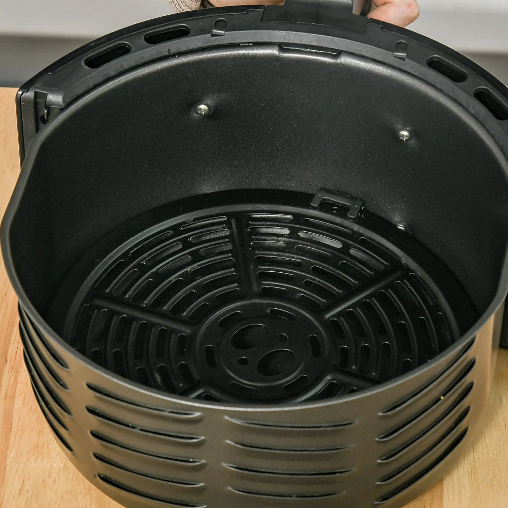 HOMCOM 4.5L 1500W Digital Air Fryer - Black