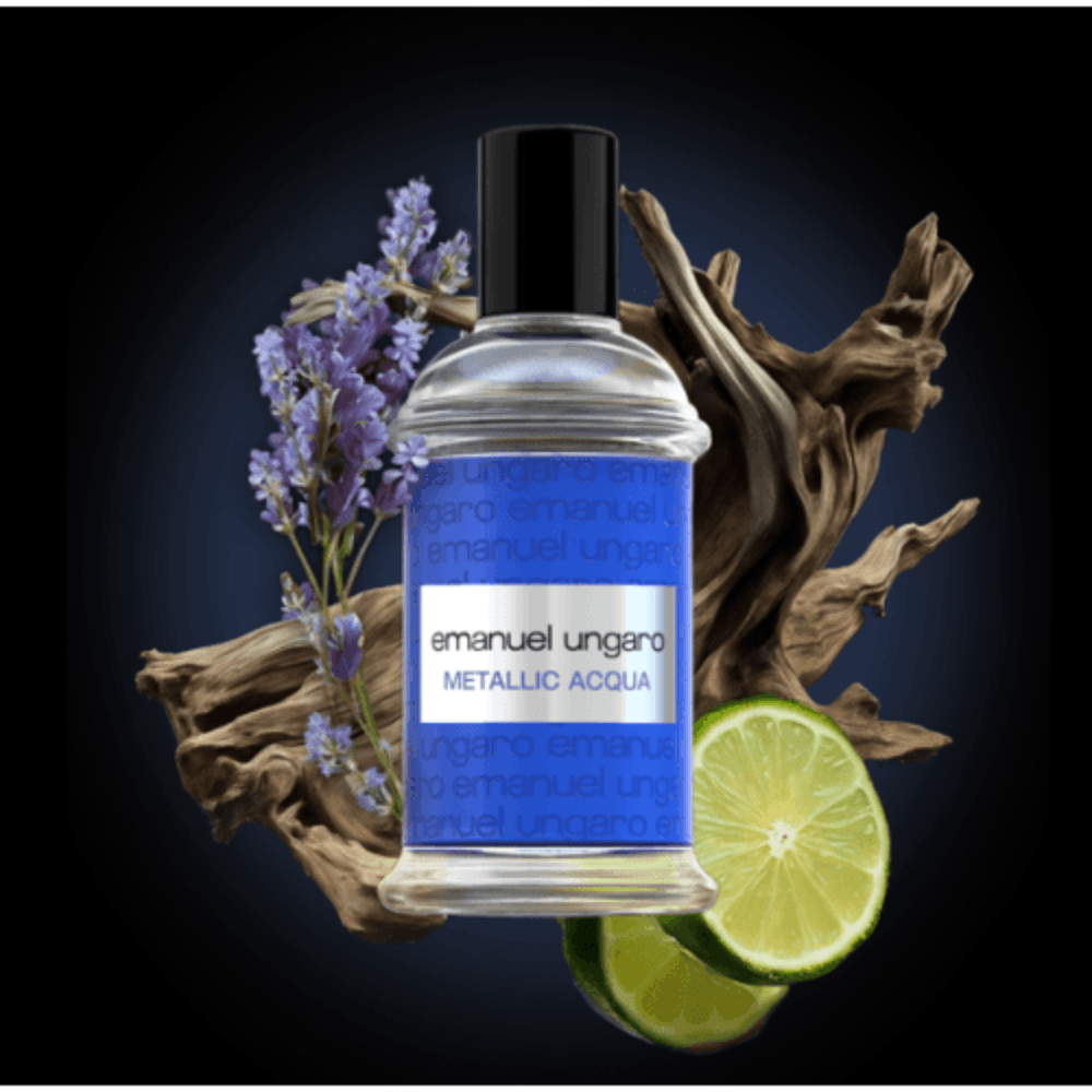 Emanuel Ungaro Metallic Acqua Men Eau de Toilette Men's Aftershave Spray (50ml)