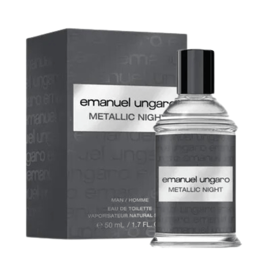 Emanuel Ungaro Metallic Night Eau de Toilette Men's Aftershave Spray (50ml)