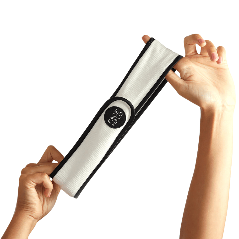 Face Halo Headband & Wash Bag