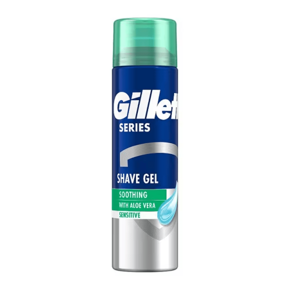 Gillette Series Sensitive Shave Gel with Aloe Vera (200ml)