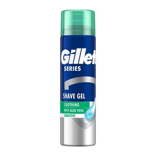 Gillette Series Sensitive Shave Gel with Aloe Vera (200ml)