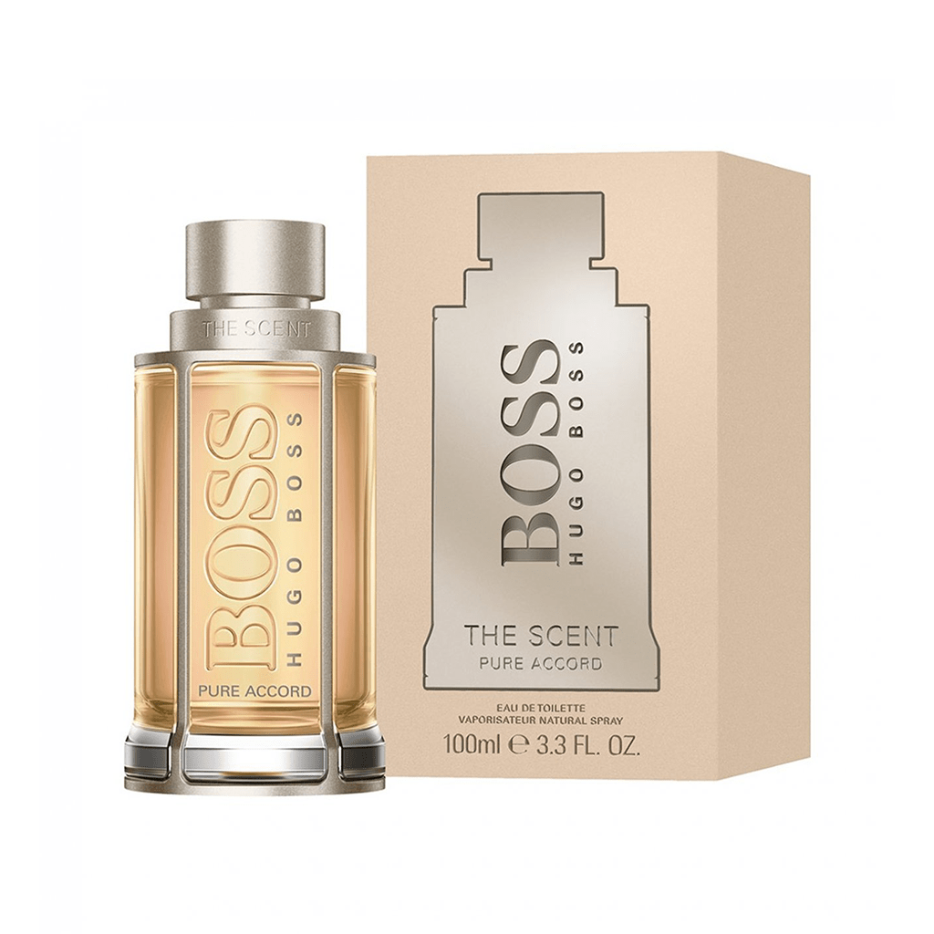 Hugo Boss The Scent Pure Accord for Him Eau de Toilette Men's Aftershave Spray (50ml, 100ml)