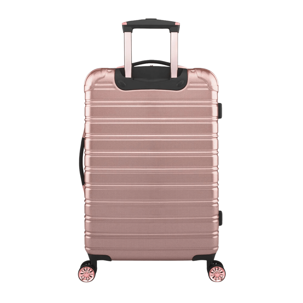 iFLY Fibertech 3pcs Premium Hard Shell Travel Suitcase Set (Rose Gold)