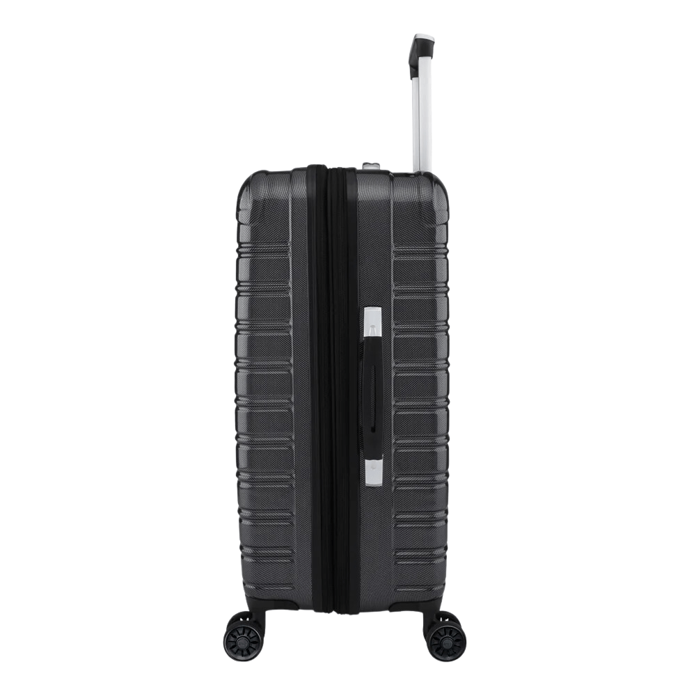 iFLY Fibertech Premium Hard Shell Travel Suitcase Cabin Bag (Jet Black)
