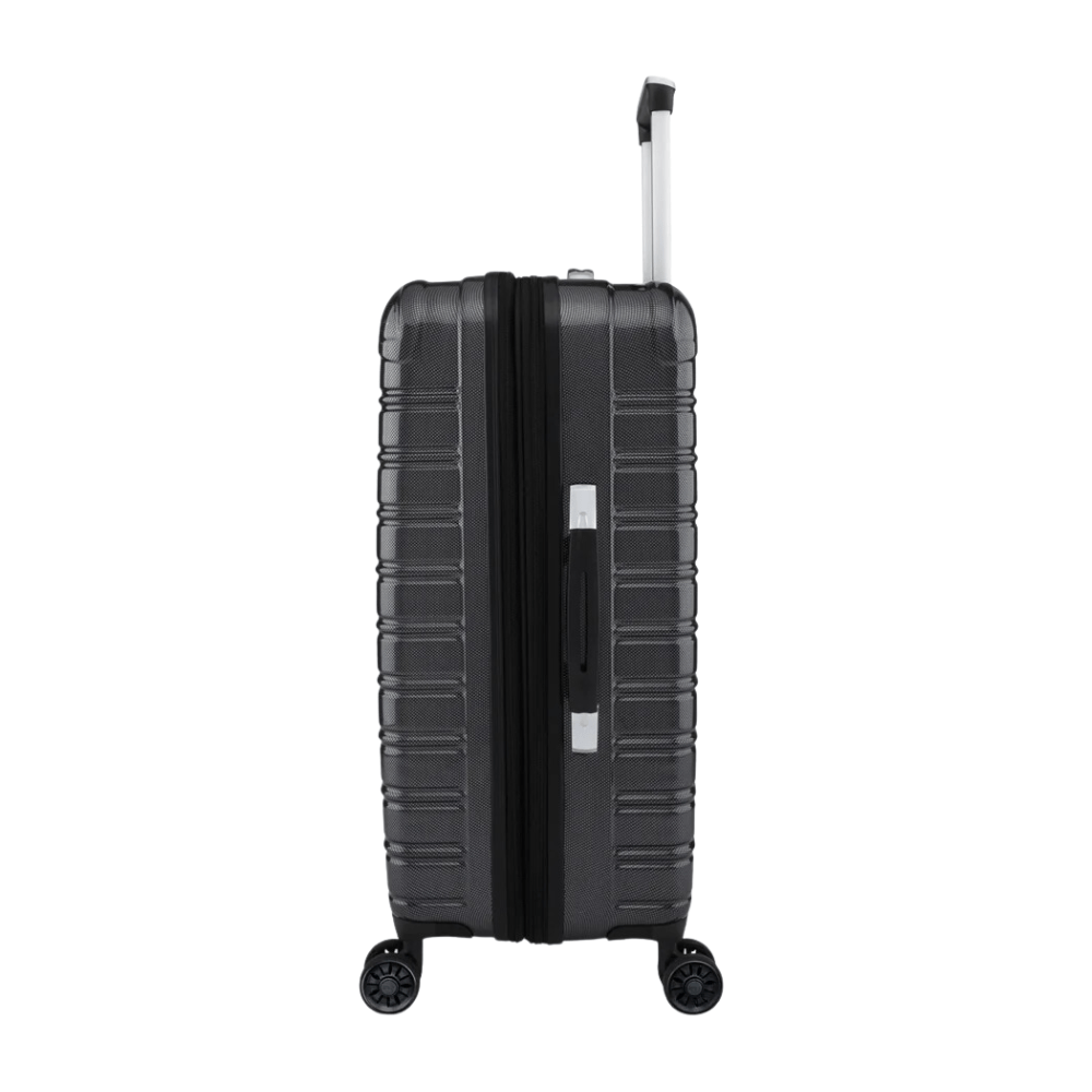 iFLY Fibertech Premium Hard Shell Travel Suitcase Large (Jet Black)