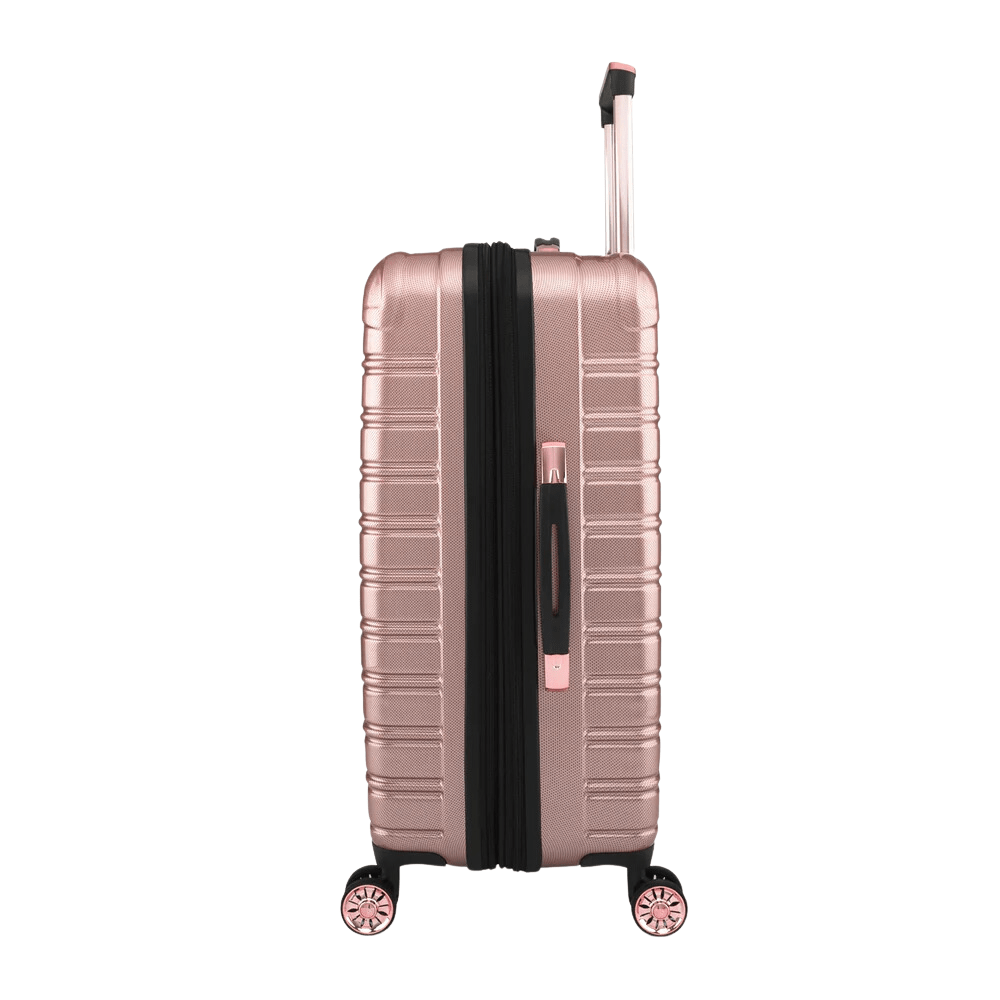 iFLY Fibertech Premium Hard Shell Travel Suitcase Medium (Rose Gold)