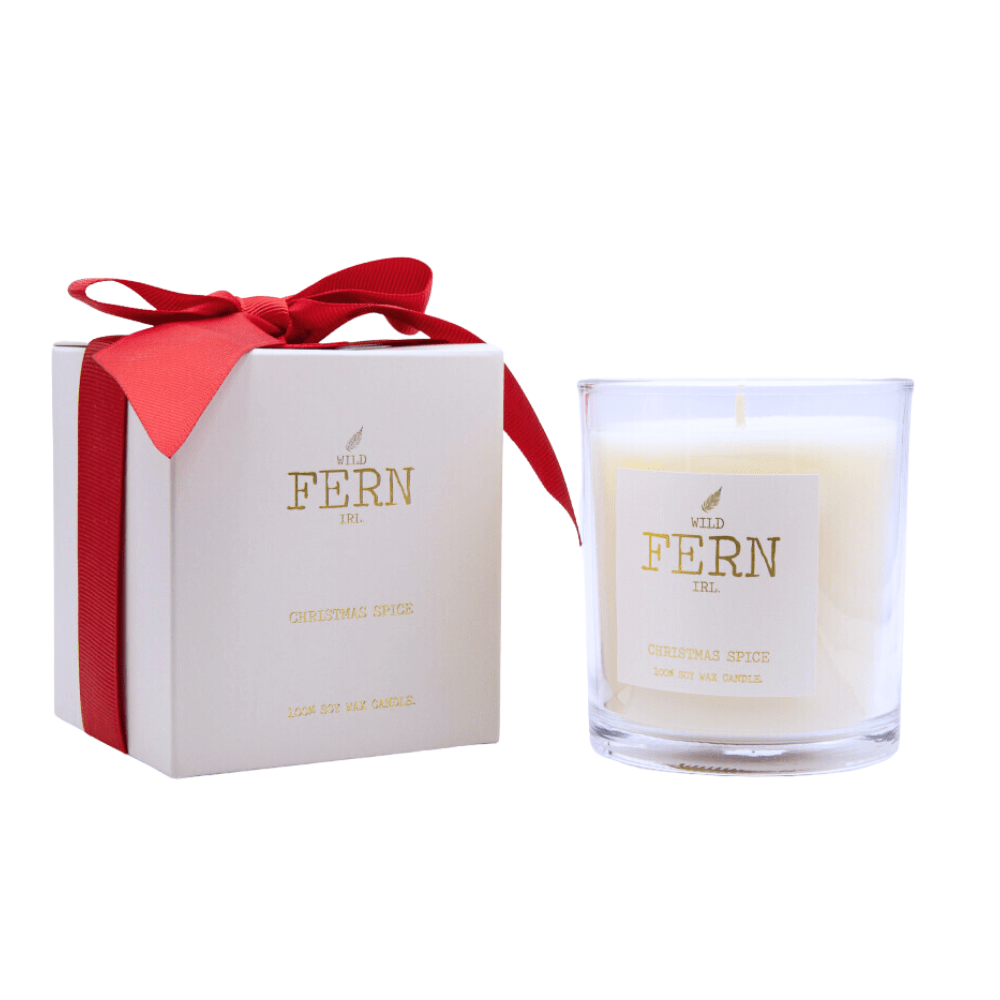 Irish Botanicals Wild Fern Christmas Candle