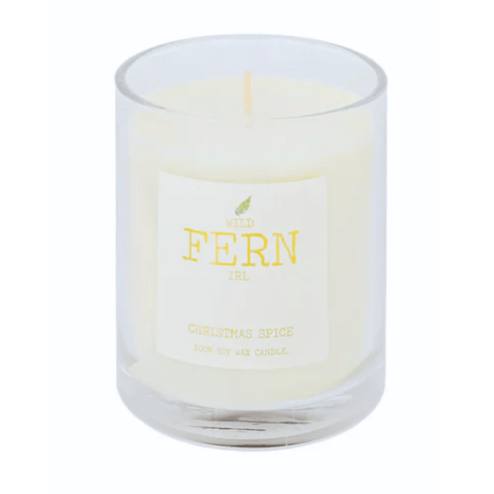 Irish Botanicals Wild Fern Christmas Candle
