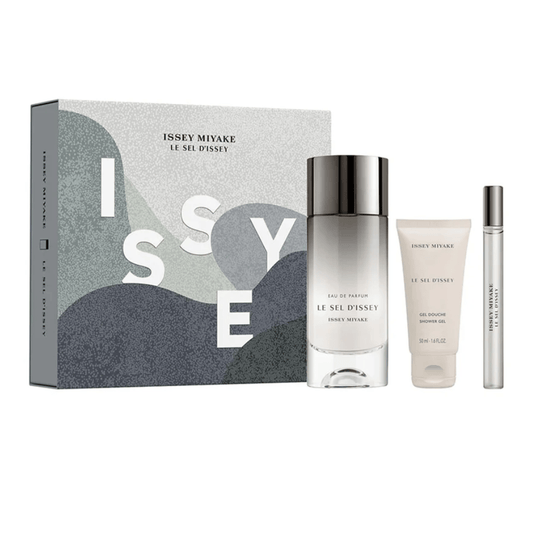 Issey Miyake Le Sel D'Issey Eau de Parfum Men's Aftershave Gift Set (100ml + 50ml Shower Gel + 10ml)