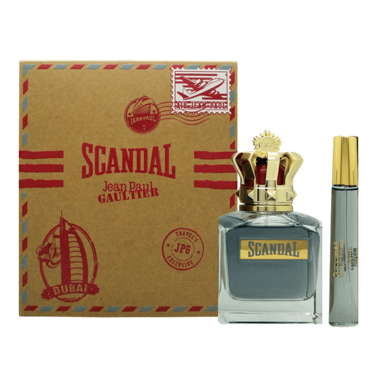 Jean Paul Gaultier Scandal Pour Homme Eau De Toilette Gift Set (100ml ...