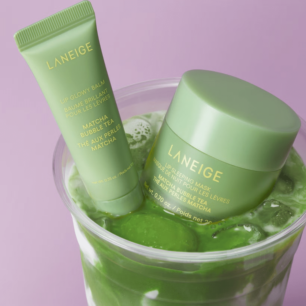 Laneige Lip Glowy Balm Matcha Bubble Tea (10g)