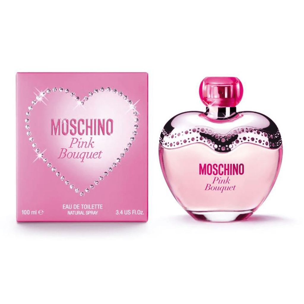 Moschino Pink Bouquet Eau de Toilette Women's Perfume Spray (50ml, 100ml)