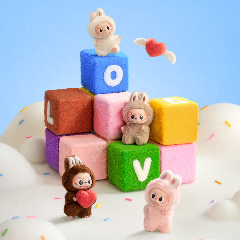 Labubu THE MONSTERS Pin For Love A-M Series - Vinyl Plush Pendant Blind Box