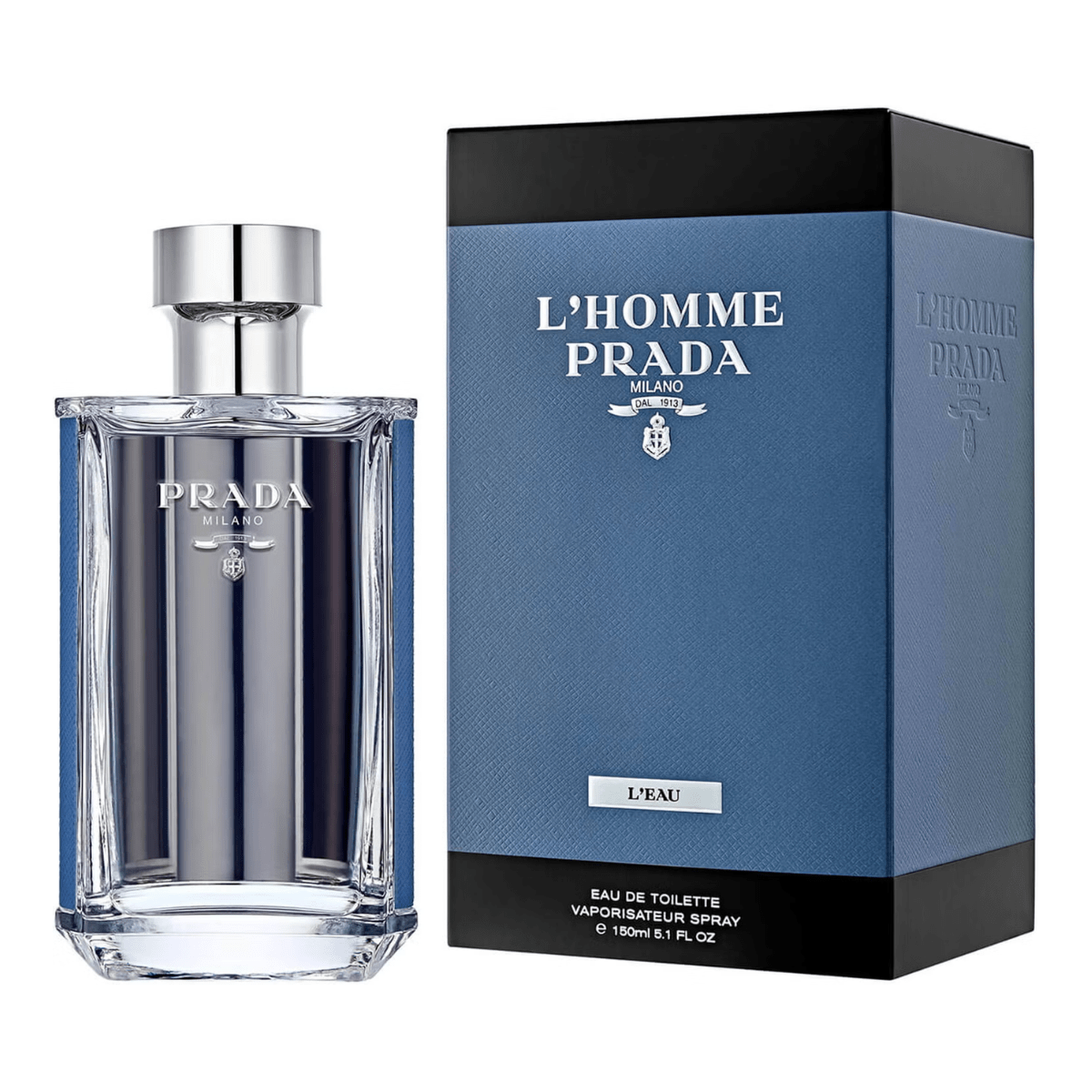Prada L'Homme L'eau Eau De Toilette Men's Aftershave Spray (50ml, 100ml)